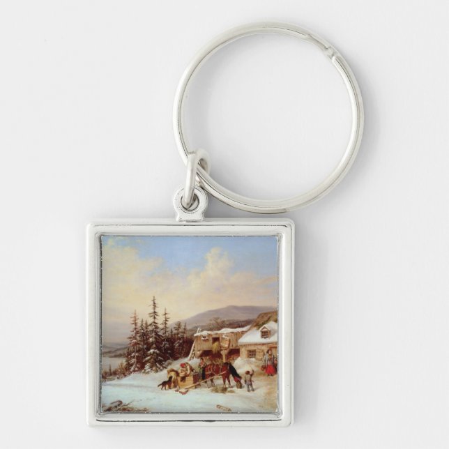 Quebec Keychain (Front)