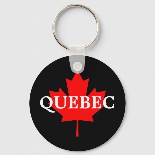 QUEBEC KEYCHAIN (Front)