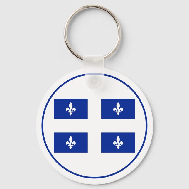 quebec keychain (Front)