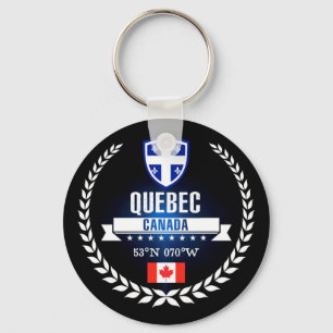 Quebec Keychain