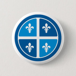 Quebec, La Belle Province Pinback Button