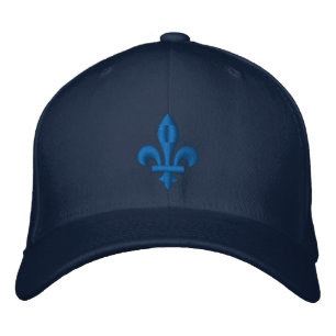 Quebec Libre Fleur de Lis Symbol Personalize it! Embroidered Baseball Cap