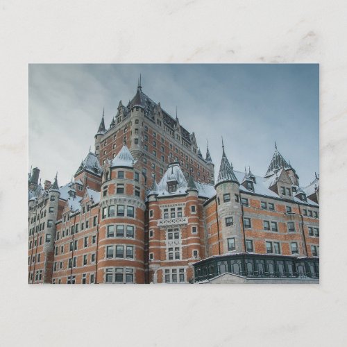 Quebec mansion postcard