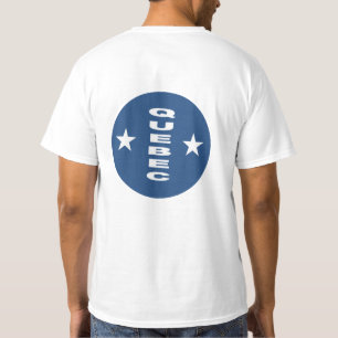 QUEBEC Men's White T-Shirt