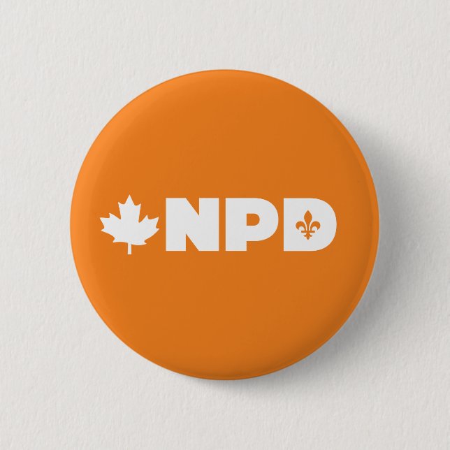 Quebec NDP Pin (Front)
