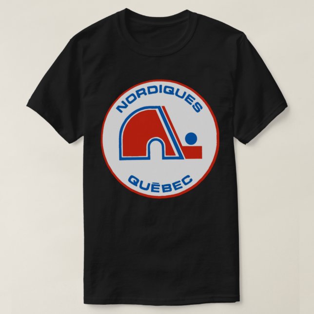 Quebec Nordiques Classic T-shirt (Design Front)