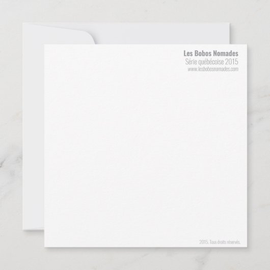 Quebec Postcard - Montreal Game Temple (Back)