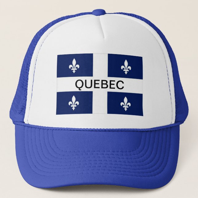 Quebec Province Flag Ball Cap (Front)