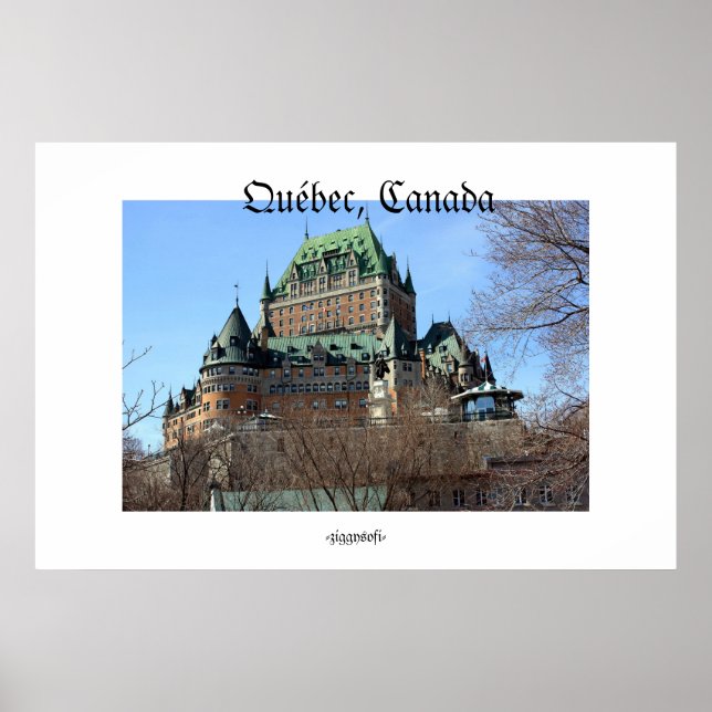 Québec, Quebec, Canada poster (Front)