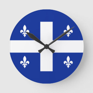 quebec round clock