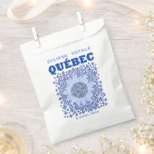 Quebec Total Eclipse Favor Bag (Clipped)