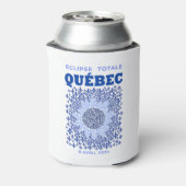 Quebec Total Eclipse Foam Can Cooler (Can Back)