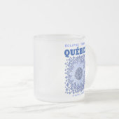 Quebec Total Eclipse Frosted Mug (Front Right)
