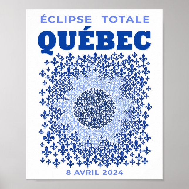 Quebec Total Eclipse Poster (Front)