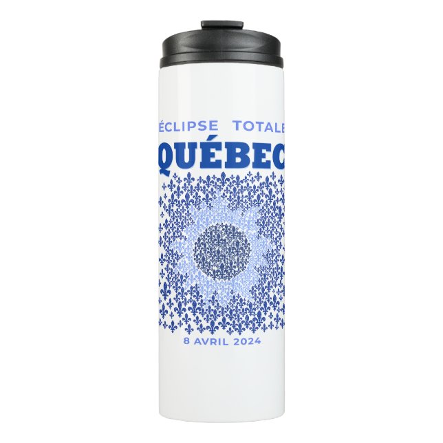 Quebec Total Eclipse Thermal Tumbler (Front)