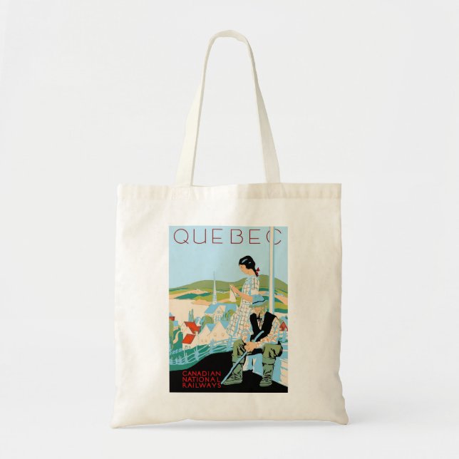 QUEBEC TOTE BAG (Front)
