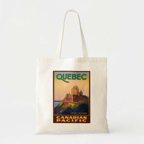 QUEBEC TOTE BAG