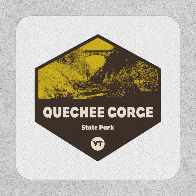 Quechee Gorge State Park Vermont Patch (Front)