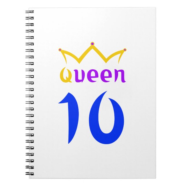 Queen 10 notebook (Front)