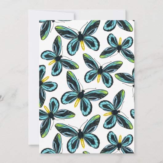 Queen Alexandra' s birdwing butterfly pattern (Front)