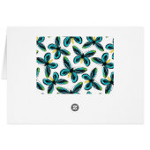 Queen Alexandra' s birdwing butterfly pattern Cards (Back Horizontal)