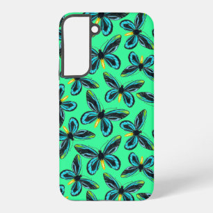 Queen Alexandra' s birdwing butterfly pattern Samsung Galaxy S22+ Case
