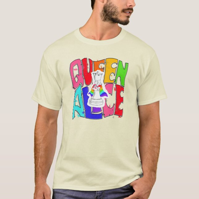 Queen Alice Shirt Colorful (Front)