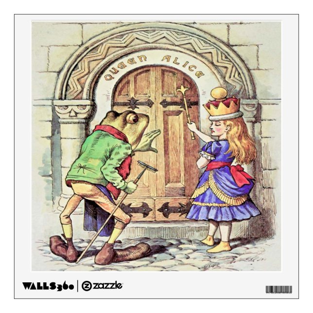 Queen Alice Wall Decal (Front)