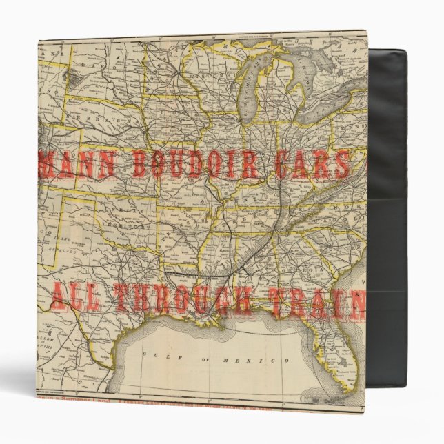 Queen and Crescent Route 2 3 Ring Binder (Front/Inside)