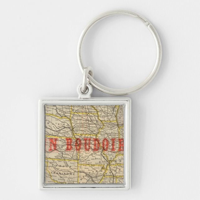 Queen and Crescent Route 2 Keychain (Front)