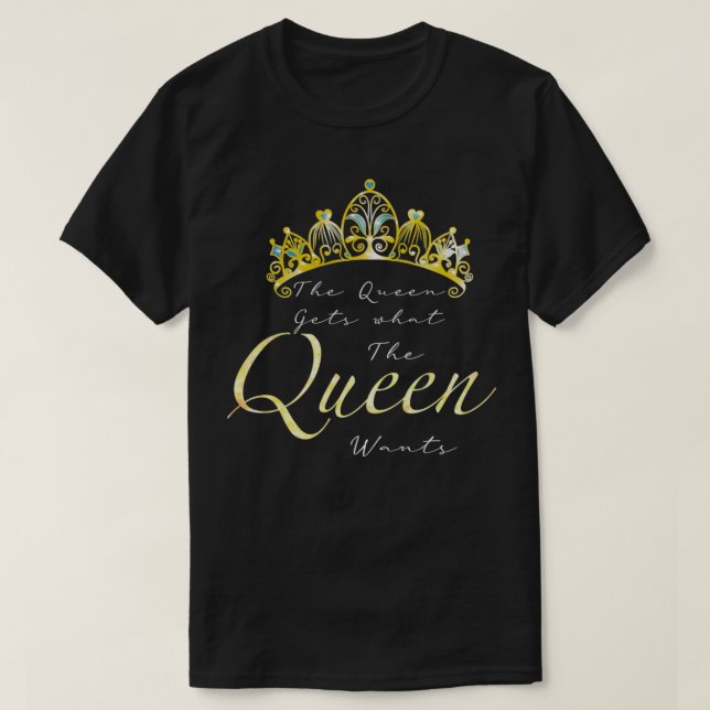 Queen and crown design Pullover  (Design Front)