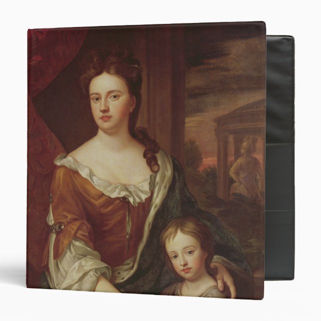 Queen Anne and William, Duke of Gloucester Binder (Front/Inside)
