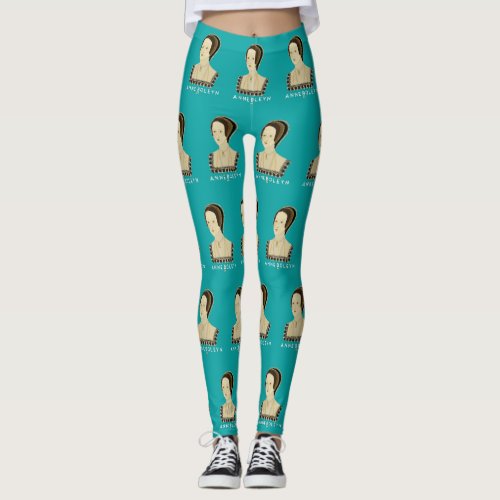 Queen Anne Boleyn of England Leggings