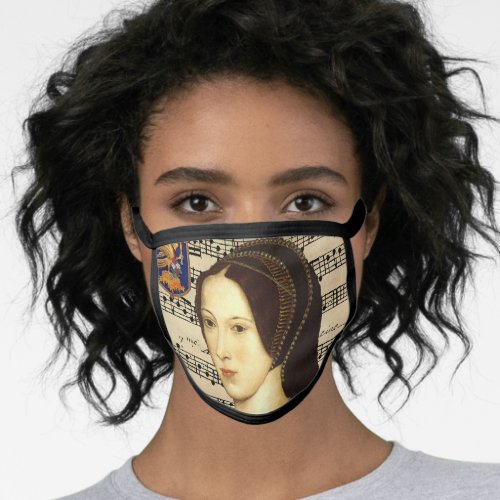 Queen Anne Boleyn Portrait Face Mask