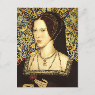 Queen Anne Boleyn - Portrait Postcard