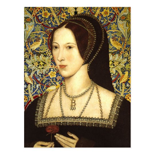 Queen Anne Boleyn - Portrait Postcard | Zazzle.com