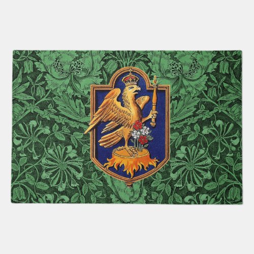 Queen Anne Boleyn Royal Falcon Badge Doormat