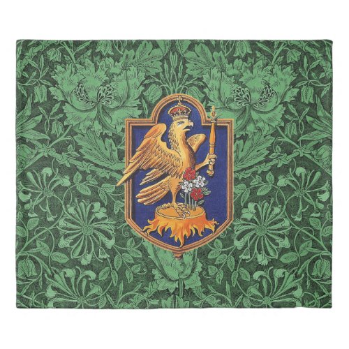 Queen Anne Boleyn Royal Falcon Badge Duvet Cover