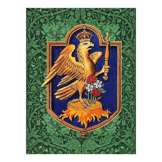 Queen Anne Boleyn Royal Falcon Badge Photo Print (Front)