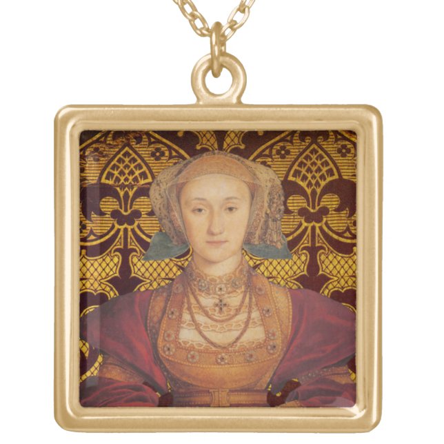 Queen Anne of Cleves Portait Necklace (Front)