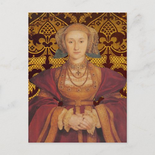 Queen Anne of Cleves  _ Portrait Postcard