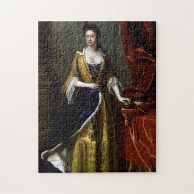 Queen Anne of Great Britain and Ireland Jigsaw Puzzle (Vertical)