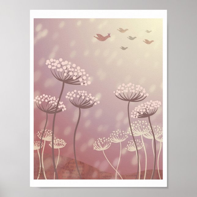 "Queen Anne's Hope" Illustration Print (Front)