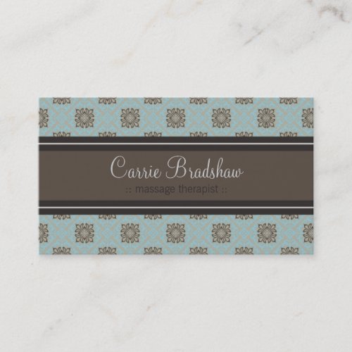 Queen Anne's Lace Baby Blue Business Card