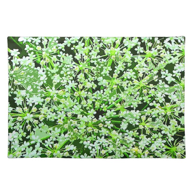 Queen Annes Lace Cloth Placemat (Front)