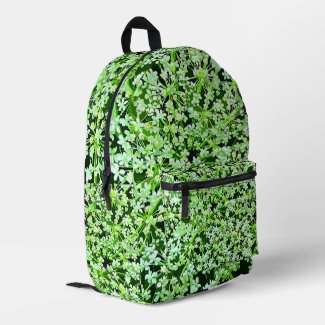 Queen Annes Lace Floral Backpack