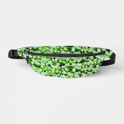 Queen Annes Lace Floral Fanny Pack