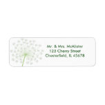 Queen Anne&#39;s Lace Flower Address Label at Zazzle
