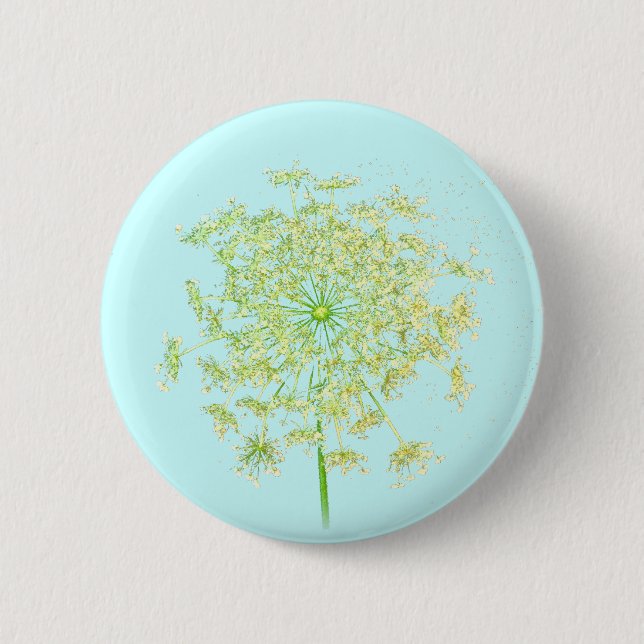Queen Anne's Lace Gifts and Favors Button (Front)