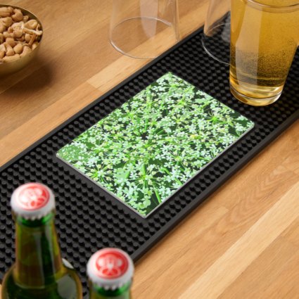 Queen Annes Lace Green Bar Mat